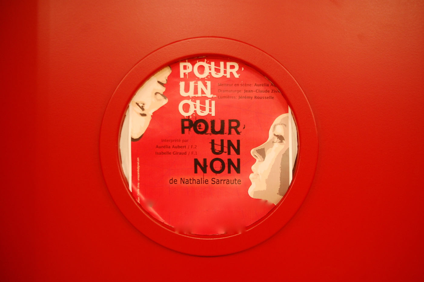 Pour un oui ou pour un non de Nathalie Sarraute Aurélia Aubert